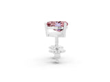 White gold Heart Cut Morganite Stud Earrings_20