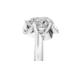 White gold Heart Halo Diamond Ring with Round Cluster Setting, Solitaire Band, and Four-Prong Setting_54