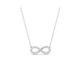 White gold Infinity Pendant with Round Cut Diamonds in Pavé Setting_15