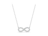 White gold Infinity Pendant with Round Diamond Pavé Setting_13