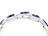 White gold Marquise Amethyst Twisted Band with Prong Setting_10