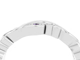 White gold Marquise Amethyst Vine Eternity Band with Bezel Setting_22