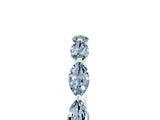 White gold Marquise Aquamarine Prong Set Half-Eternity Band_11