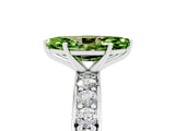 White gold Marquise Cut Cut Channel Set Diamond Engagement Ring with Four-Prong Setting_5