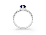 White gold Marquise Cut Cut Diamond Milgrain Marquise Band with Prong Setting_3
