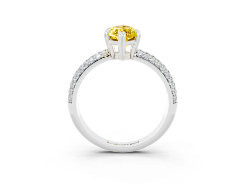 White gold Marquise Cut Cut Diamond Milgrain Marquise Band with Prong Setting_3