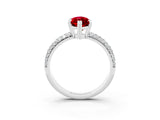 White gold Marquise Cut Cut Diamond Milgrain Marquise Band with Prong Setting_3