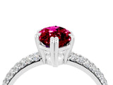 White gold Marquise Cut Cut Diamond Milgrain Marquise Band with Prong Setting_4