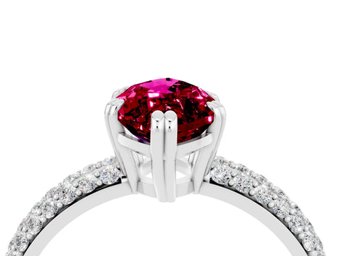 White gold Marquise Cut Cut Diamond Milgrain Marquise Band with Prong Setting_4