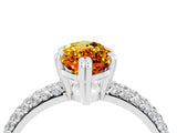 White gold Marquise Cut Cut Diamond Milgrain Marquise Band with Prong Setting_4