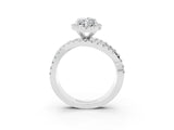 White gold Marquise Cut Cut Halo Split Shank Prong Setting Ring_27