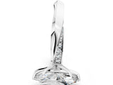 White gold Marquise Cut Diamond Engagement Ring with Side Stone Accents and Four-Prong Setting_49