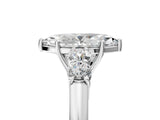 White gold Marquise Cut Diamond Five-Stone Prong Set White Gold Ring_55