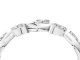 White gold Marquise Cut Twisted Band with Prong Setting_108