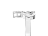 White gold Marquise Diamond Cluster Bypass Ring with Prong Setting_85