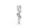 White gold Marquise Diamond Eternity Band with Shared Prong Setting_14