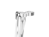 White gold Marquise Diamond Leaf Bypass Ring with Bezel Setting_51