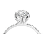 White gold Marquise Diamond Pavé Band with Six-Prong Setting_50