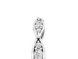 White gold Marquise Diamond Pavé Eternity Band with Bezel Setting_15