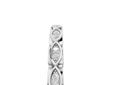 White gold Marquise Diamond Pave Eternity Band with Bezel Setting_40