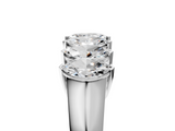 White gold Marquise Diamond Prong Set White Gold Curved Band_34