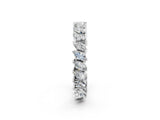 White gold Marquise Diamond Shared Prong Full Eternity Band_2