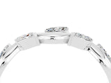 White gold Marquise Moissanite Twisted Band with Prong Setting_10