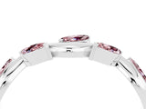 White gold Marquise Morganite Twisted Band with Prong Setting_10