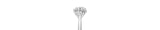 White gold Marquise Solitaire Diamond Ring with Six-Prong Setting and Classic Band_1816