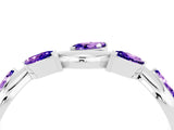 White gold Marquise Tanzanite Twisted Band with Prong Setting_10