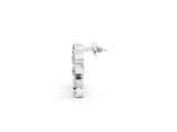 White gold Marquise and Pear Diamond Graduated Cluster Earrings_1