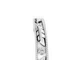 White gold Milgrain Bezel Set Round Diamond Eternity Band_17