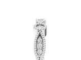 White gold Milgrain Bezel and Marquise Diamond Band_29