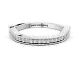 White gold Milgrain Channel-Set Round Diamond Contour Band_24