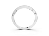 White gold Milgrain Channel-Set Round Diamond Contour Band_27