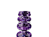 White gold Oval Cut Amethyst Eternity Band with Shared Prong Setting_5