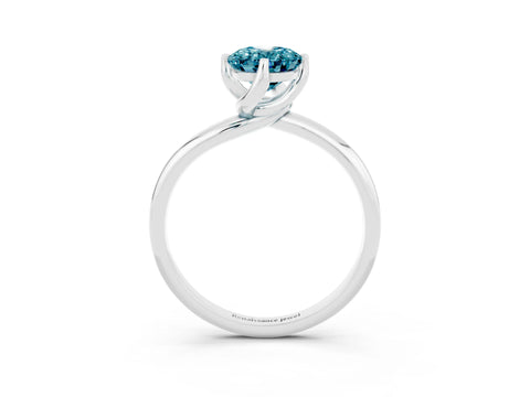 White gold Oval Cut Blue Topaz Solitaire Engagement Ring with Four-Prong Setting and Classic Band_15