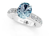 White gold Oval Cut Cut Channel Set Diamond Engagement Ring with Four-Prong Setting_1