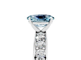 White gold Oval Cut Cut Channel Set Diamond Engagement Ring with Four-Prong Setting_5