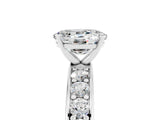 White gold Oval Cut Cut Channel Set Diamond Engagement Ring with Four-Prong Setting_5