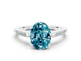 White gold Oval Cut Cut Channel Set Solitaire Engagement Ring with Four-Prong Setting_12