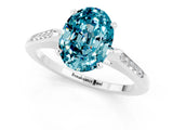 White gold Oval Cut Cut Channel Set Solitaire Engagement Ring with Four-Prong Setting_13