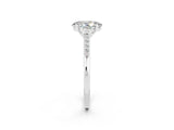 White gold Oval Cut Cut Channel Set Solitaire Engagement Ring with Four-Prong Setting_14