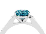 White gold Oval Cut Cut Channel Set Solitaire Engagement Ring with Four-Prong Setting_16