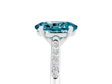 White gold Oval Cut Cut Channel Set Solitaire Engagement Ring with Four-Prong Setting_17