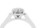White gold Oval Cut Cut Channel Set Solitaire Engagement Ring with Four-Prong Setting_28