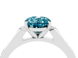 White gold Oval Cut Cut Channel Set Solitaire Engagement Ring with Four-Prong Setting_28