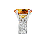 White gold Oval Cut Cut Diamond Milgrain Marquise Band with Prong Setting_17