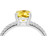 White gold Oval Cut Cut Diamond Milgrain Marquise Band with Prong Setting_4