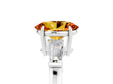 White gold Oval Cut Cut Diamond Ring with Tapered Baguette Side Stones in Four-Prong Setting_5